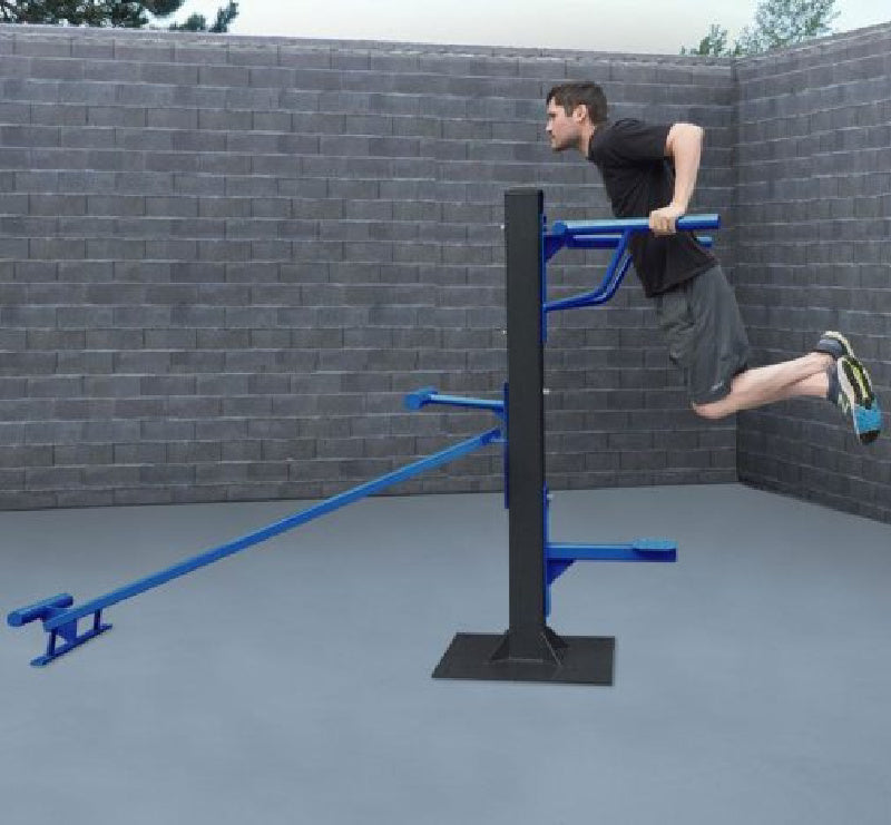 SuperMAX Individual Station (Triceps Dip and Incline Sit-Up)