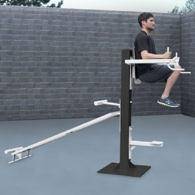 SuperMAX Individual Station (Vertical Knee Raise and Incline Sit-Up)