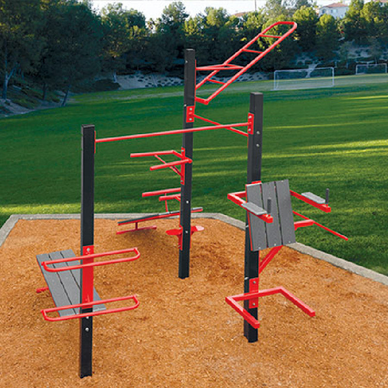 StayFIT Model 1124 (Outdoor Fitness Multi-Station #21)