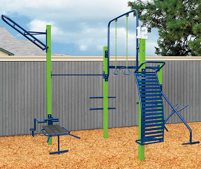 StayFIT Model 1135 (Outdoor Fitness Multi-station #26)