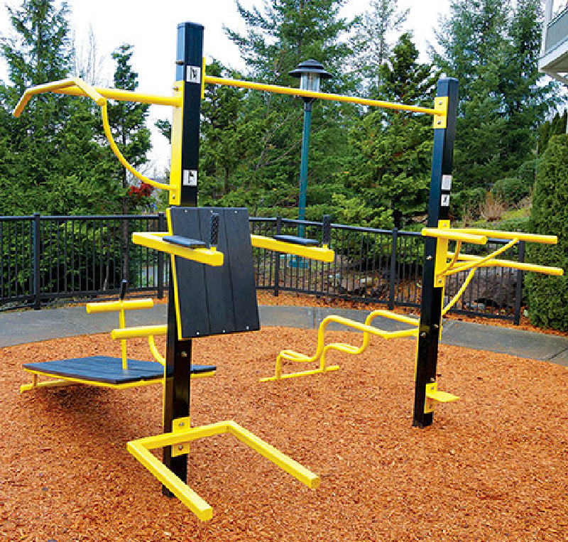 StayFIT Model 1168 (Outdoor Fitness Multi-station #35)