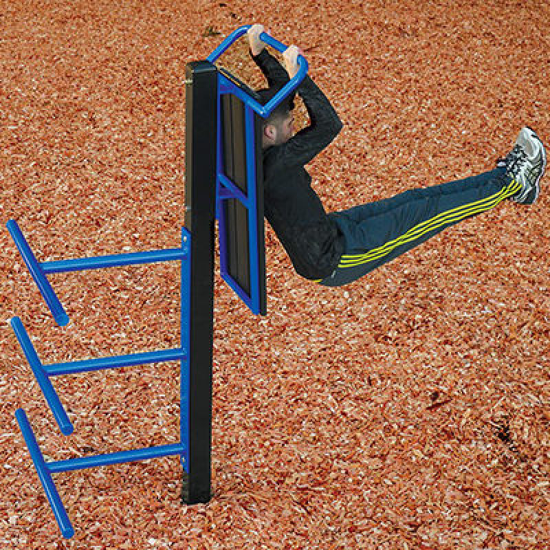 ExerTRAC Fitness Station FE-1358 – Leg Raise / Triple Leg Stretch