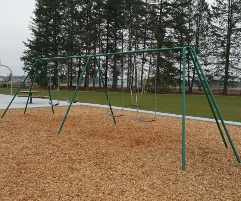 Pacific Outdoor Four Person Swing Set PE-2026