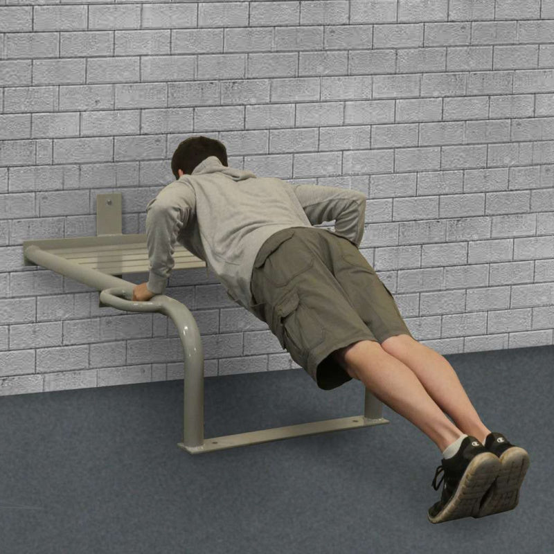 SuperMAX Wall Mount Station- Push-Up/Dip/Step-up