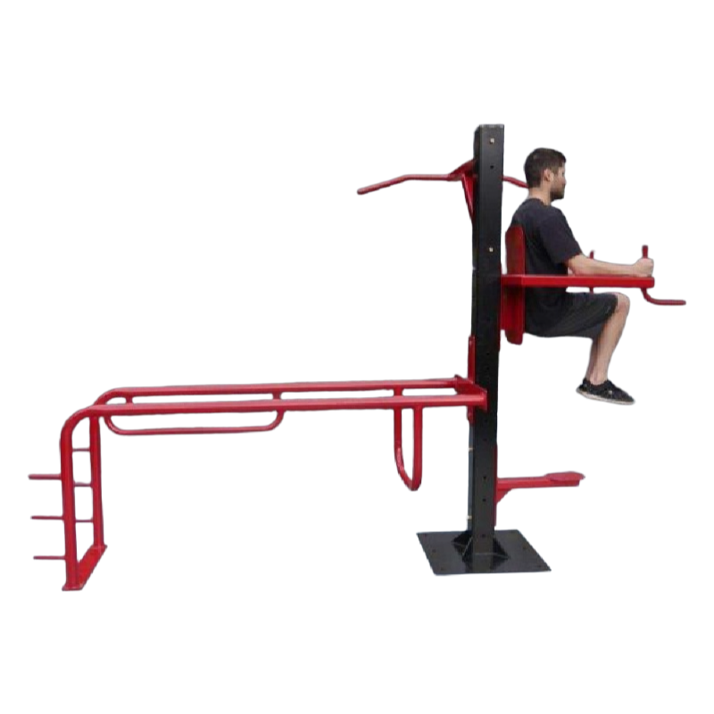 SuperMAX Individual Station (Vertical Knee Raise, Parallel Bars & Pull-Up)