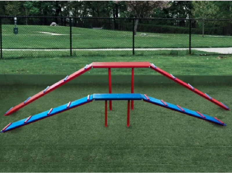 Large Outdoor Dog Agility Ramp – DE-3073 Doggie Playsystems