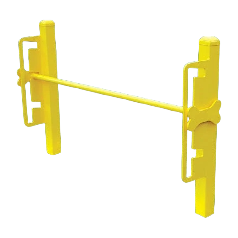 Commercial Dog Park Jump Bar with Adjustable Heights – DE-3085 Doggie Playsystems
