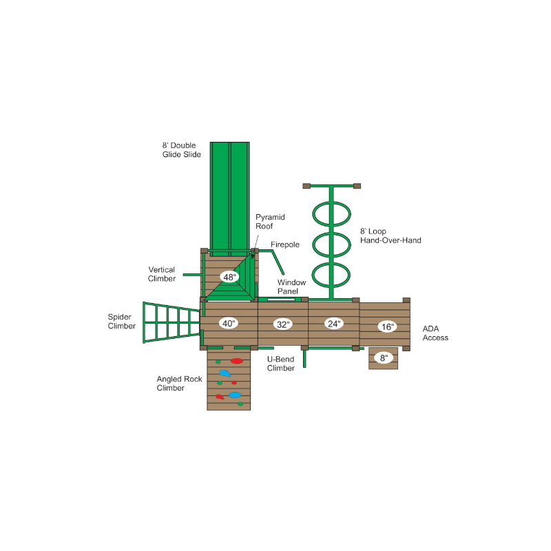 Pioneer Playground Set