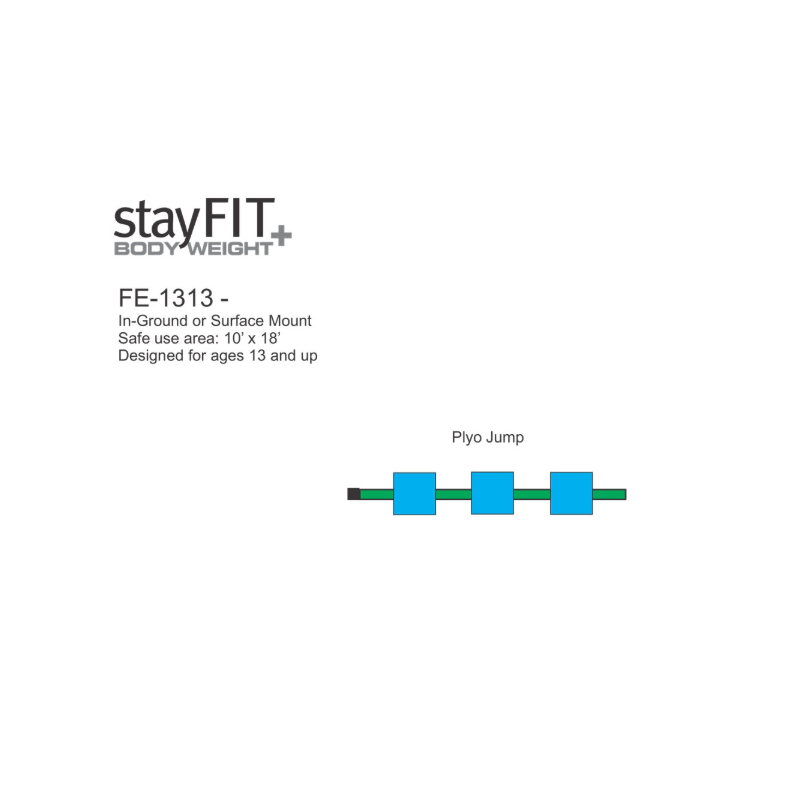 StayFIT Model FE-1313 Plyo Jump