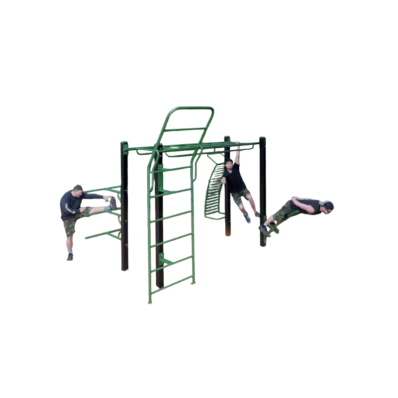 StayFIT Model 1108 (Outdoor Fitness Multi-Station #6)