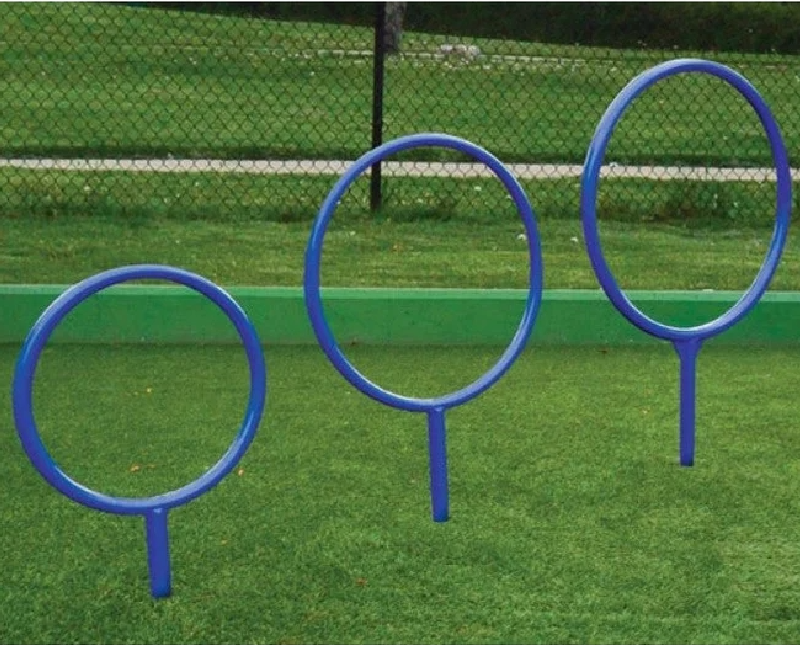 Outdoor Dog Training Hoop Jump Set – DE-3077 Doggie Playsystems