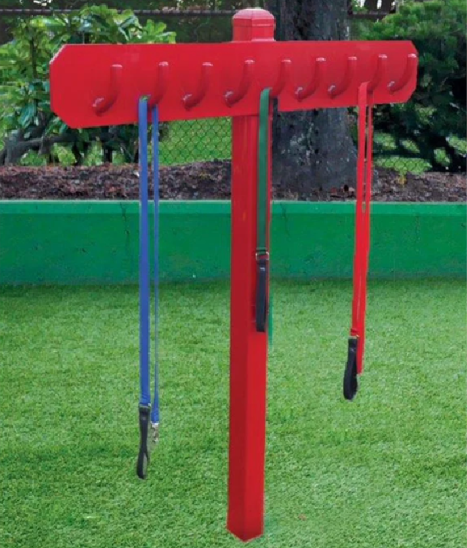 Multi-Dog Hitching Post & Leash Station – DE-3150 Doggie Playsystems