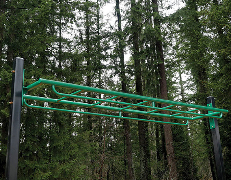 ExerTRAC Fitness Station FE-1372 – Overhead Ladder with Rails