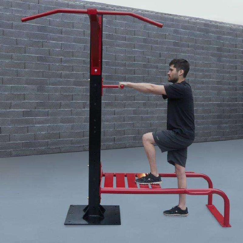 SuperMAX Individual Station (Pull-Up, Step-Up, Push-Up & Dip)