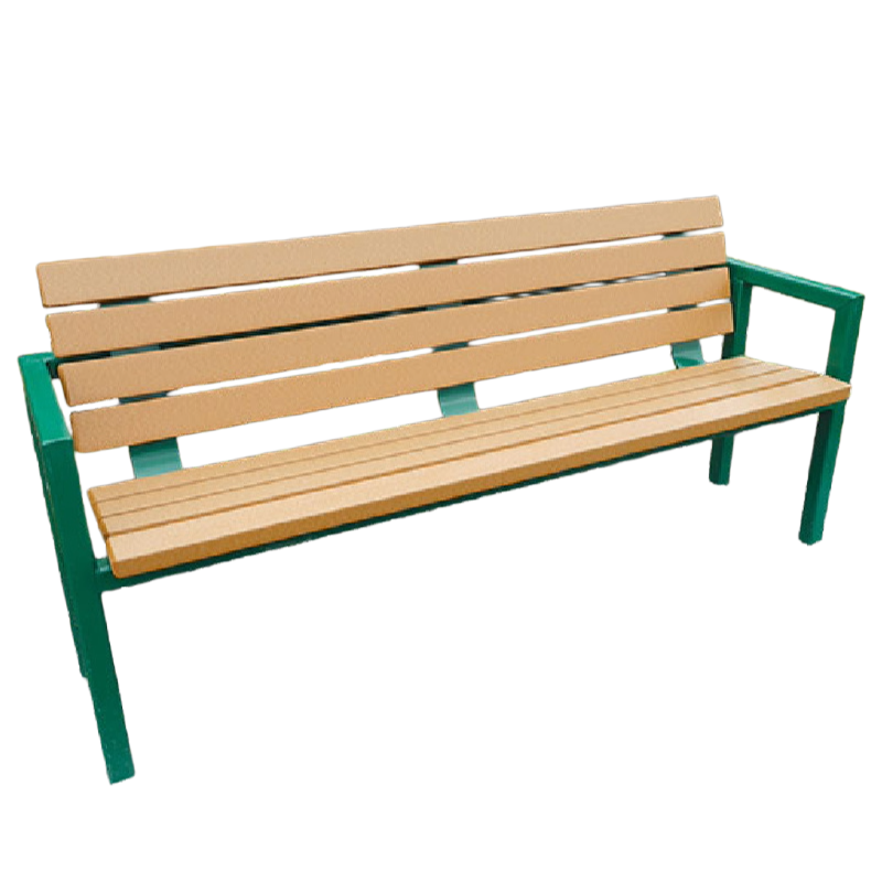 Pacific Outdoor 6ft Poly Bench W/Arms SE-5130