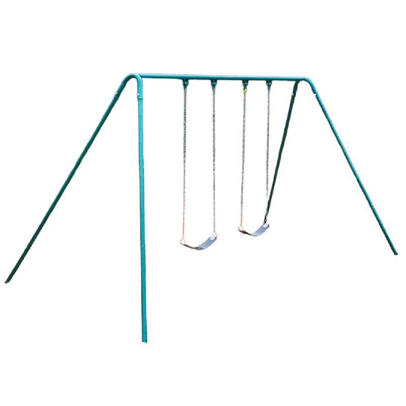 Pacific Outdoor A Frame Double Swing Set PE-2024