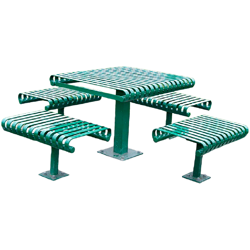 Pacific Outdoor SE-5320 Steel Four-Sided Table