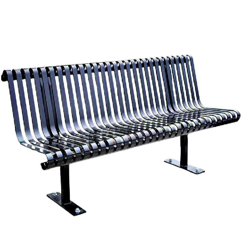 Pacific Outdoor SE-5110 6ft Steel Bench w/o Arms