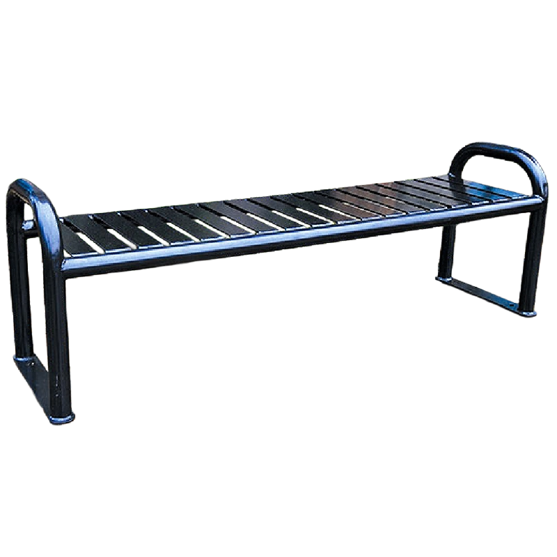 Pacific Outdoor 6ft Flat Steel Bench SE-5125